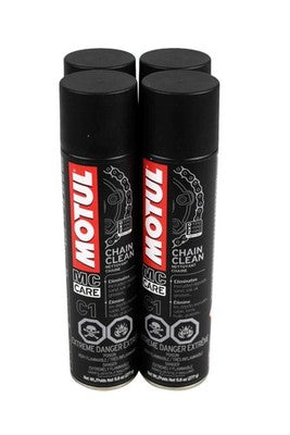 Motul 103243 C1 Chain Cleaner, 9.8 oz - 4 pck