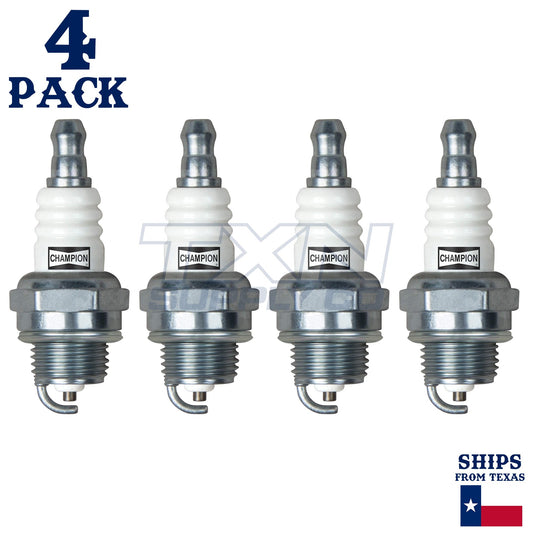 4 Pack Champion Spark Plug - For DCS-520i Makita Chainsaw