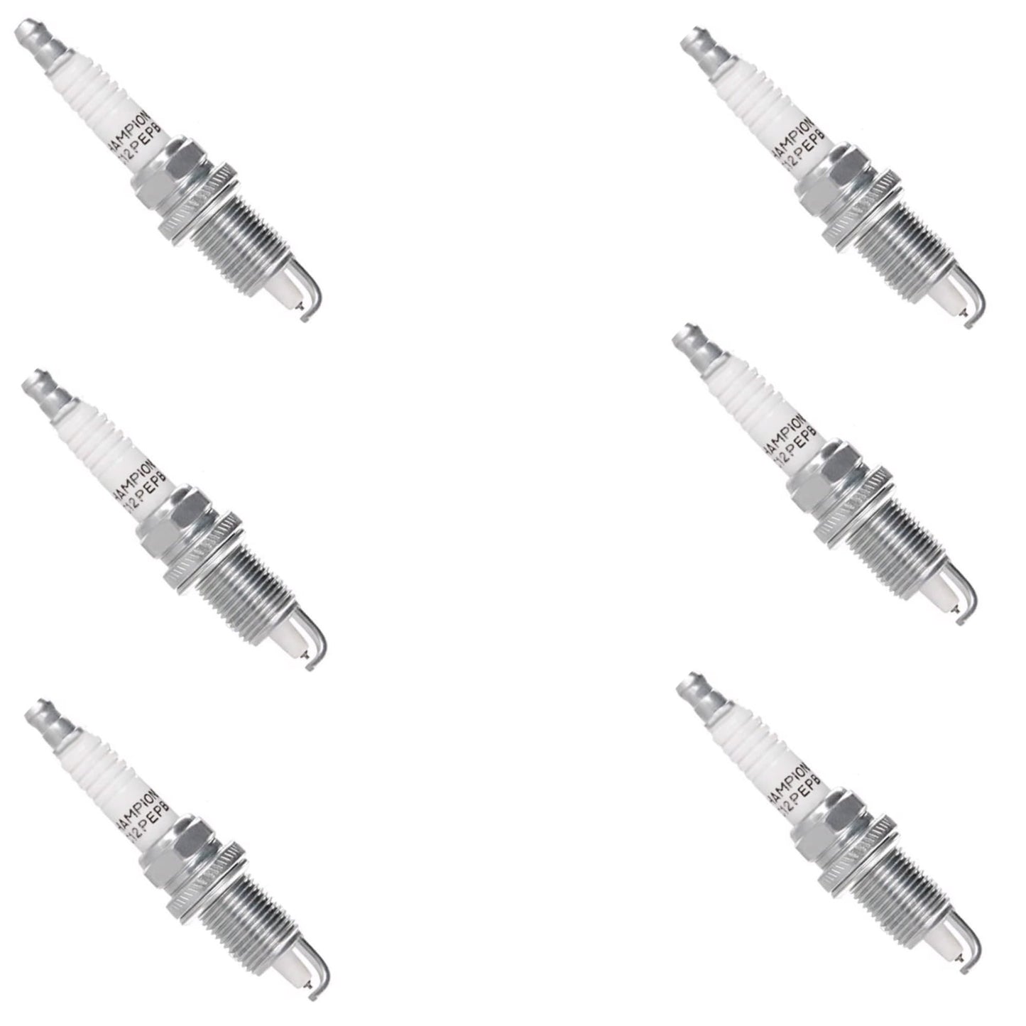 Champion New Copper Plus Small Engine 955M Spark Plug Set of 6 XC12PEPB