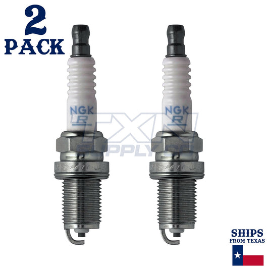 Set of 2 Spark Plug NGK Resistor BPR6ES