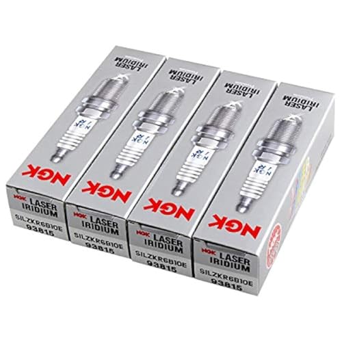NGK Spark Plug SILZKR6B10E 93815 Pack of 4