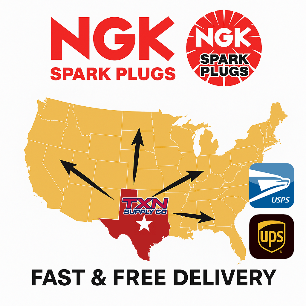NGK 97181 DCPR8EIX Spark Plugs 4 Pack