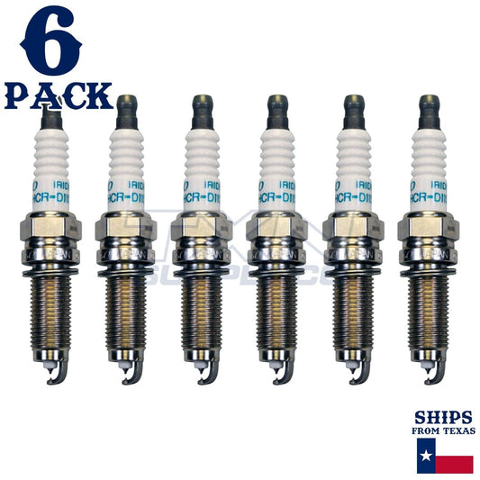 6 Pack Denso 3483 Iridium Long Life Spark Plugs DXU22HCR-D11S ps