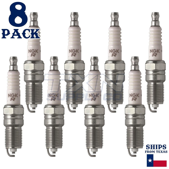 8 Pack NGK V-Power Spark Plugs 2009-2015 for Cadillac CTS V8 6.2L ps