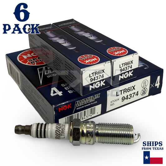 6 Pack NGK Iridium IX Spark Plugs 2010-2015 for Lincoln MKS V6 3.5L ps