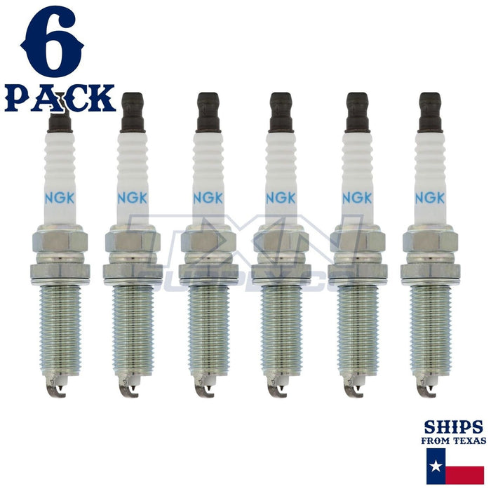 6 Pack NGK V-Power 4912 Spark Plugs ILKAR7B11 ps