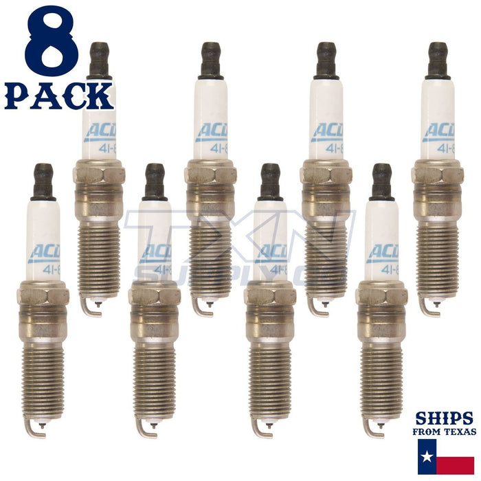 8 Pack ACDelco Double Platinum Spark Plugs 2010 for Dodge Charger 5.7L ps