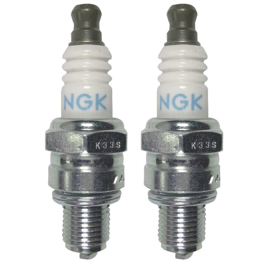 NGK Pair Set Of 2 Universal Spark Plugs 3365 / CMR6H