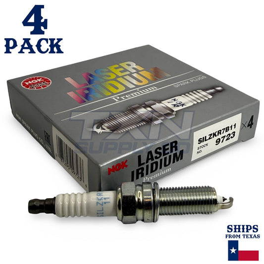 4 Pack NGK Laser Iridium Spark Plugs 2012-2016 for Hyundai Elantra L4-1.8L ps
