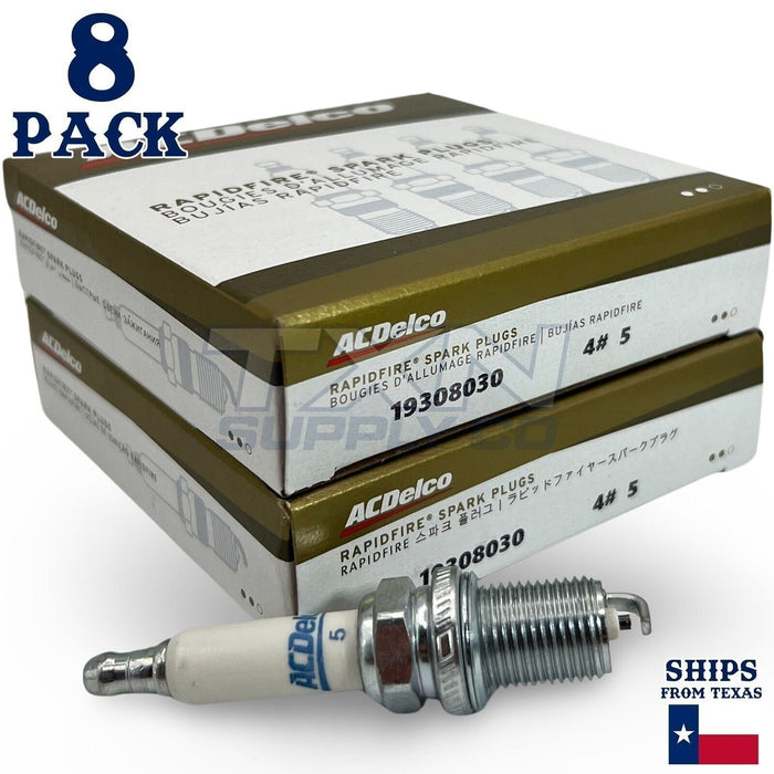 8 ACDelco Platinum Spark Plugs 1987-1989 for Cadillac Fleetwood Brougham 5.0L