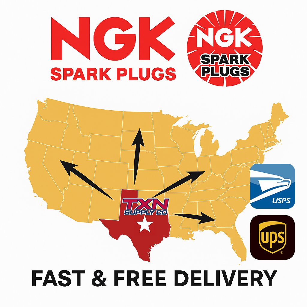 (SET OF 8) NGK 2756/BKR6E-11 V-POWER PREMIUM COPPER SPARK PLUGS