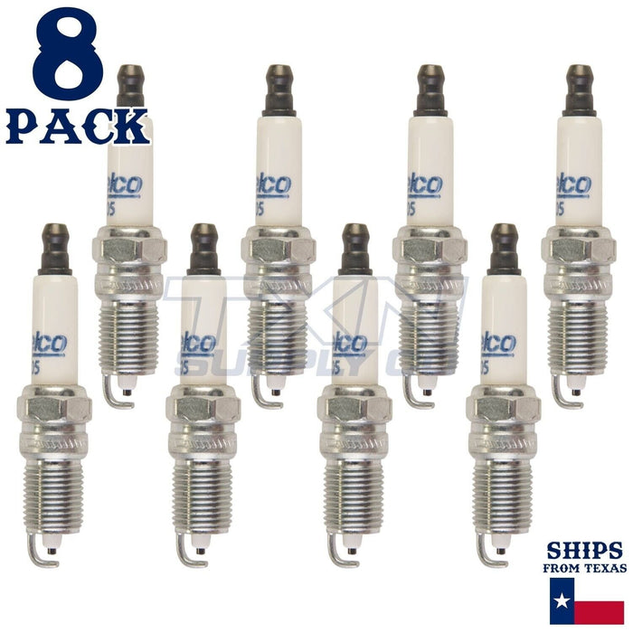 8 Pack ACDelco Double Platinum Spark Plugs for 2005-2006 Chevrolet SSR 6.0L ps