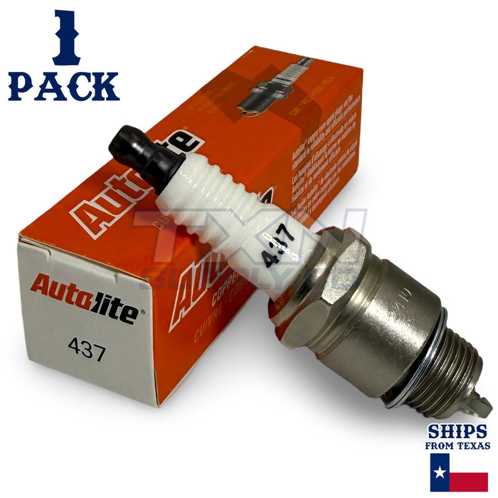 1 Pack Autolite 437 Copper Core Spark Plug ps