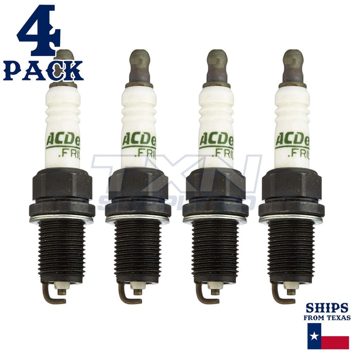 4 Pack ACDelco Standard Spark Plugs 1997-2001 for Ford Transit 2.0L ps