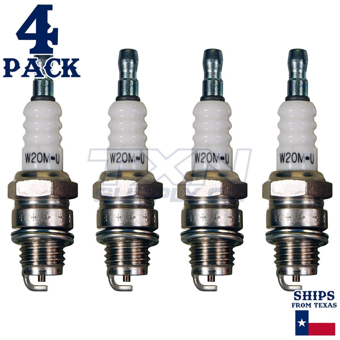 4 Pack Denso 6022 Standard Spark Plugs W20M-U ps