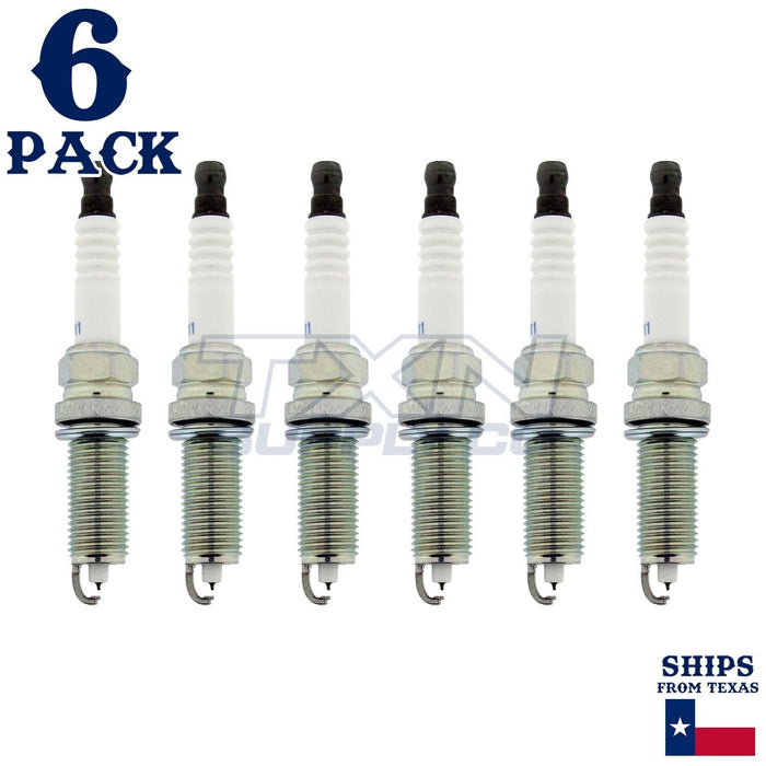 6 Pack NGK V-Power 93482 Spark Plugs SILZKAR7B11 ps