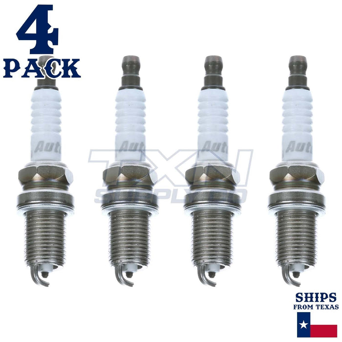 4 Pack Autolite APP3923 Double Platinum Spark Plugs ps
