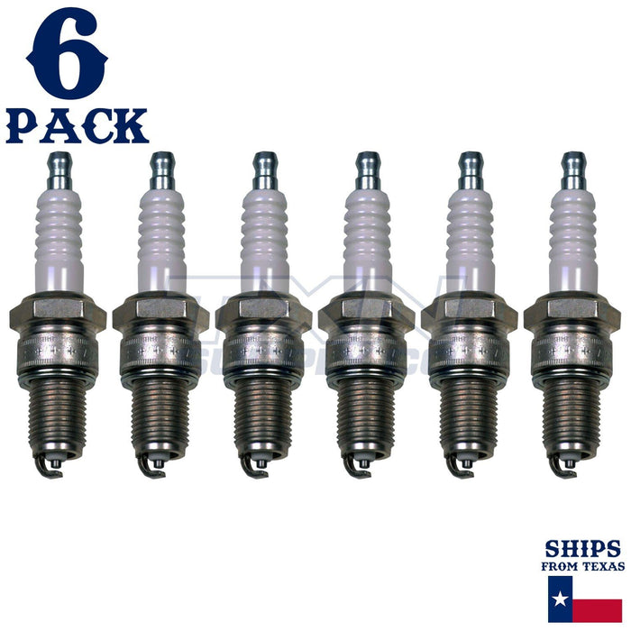 6 Pack Denso 3047 U-Groove Spark Plugs W20EPR-U ps