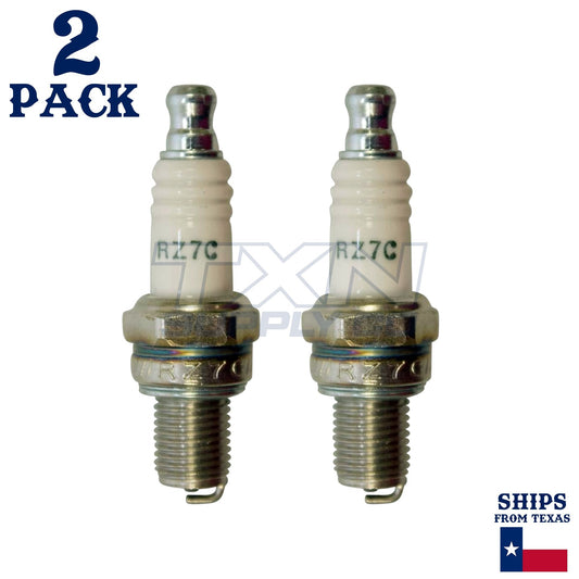 2 Pack Champion Spark Plug - For STIHL HS 87 R Trimmer Cutter