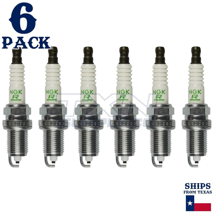 6 Pack NGK V-Power Spark Plugs 2001-2003 for Dodge Dakota 3.9L V6 ps