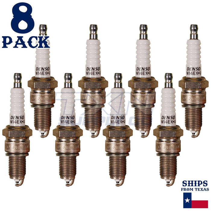 8 Pack Denso 3011 Standard Spark Plugs W14EX-U ps