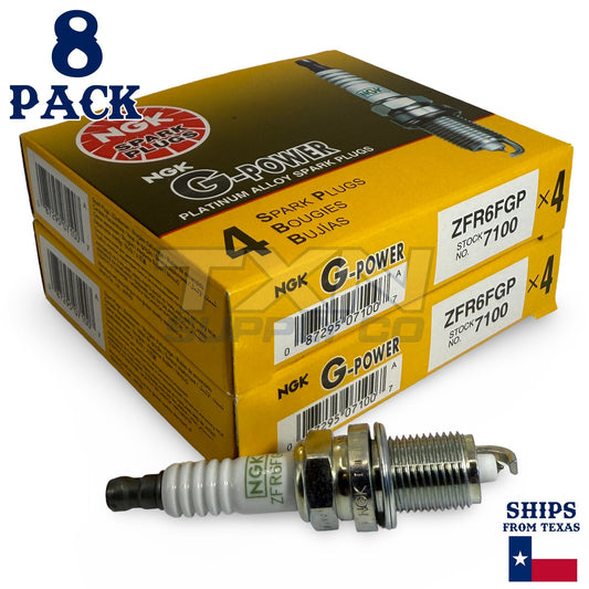8 Pack NGK G-Power Spark Plugs 2006-2010 for BMW 550i 4.8L V8 ps