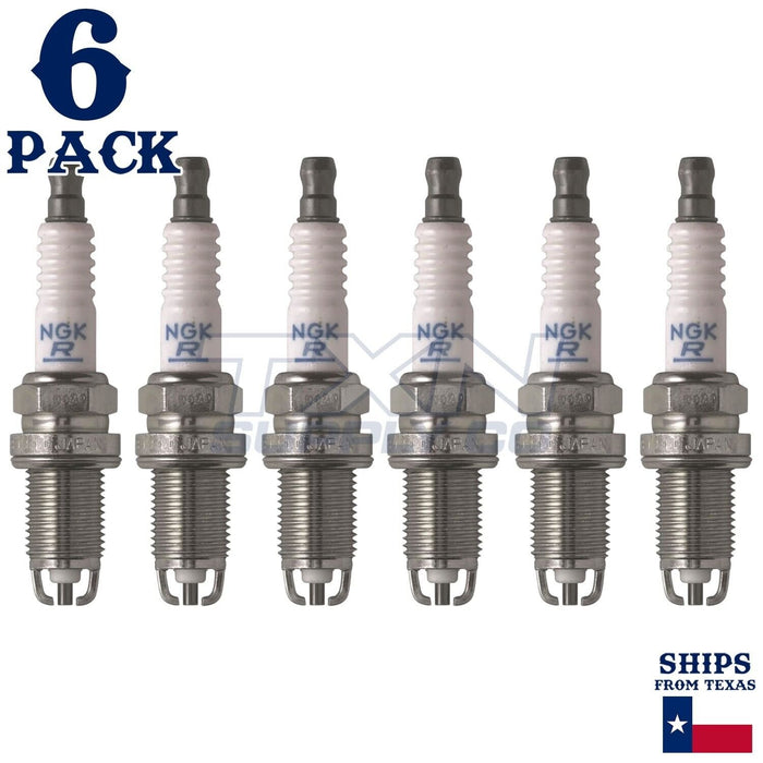 6 Pack NGK Standard Spark Plugs 2000-2004 for Toyota Tundra V6 3.4L ps