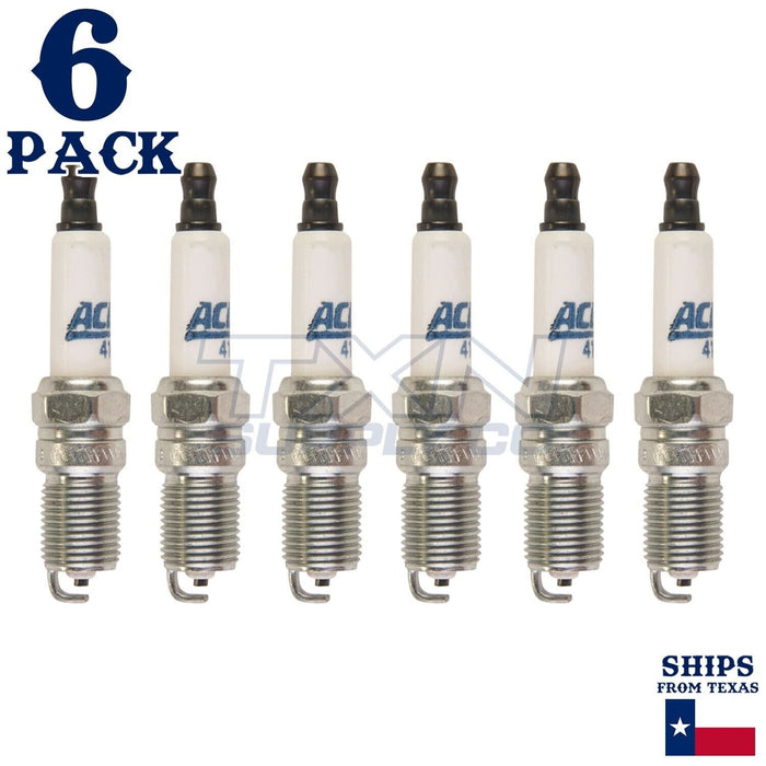 6 Pack Genuine GM ACDelco 41-942 Double Platinum Spark Plug 19300749 ps