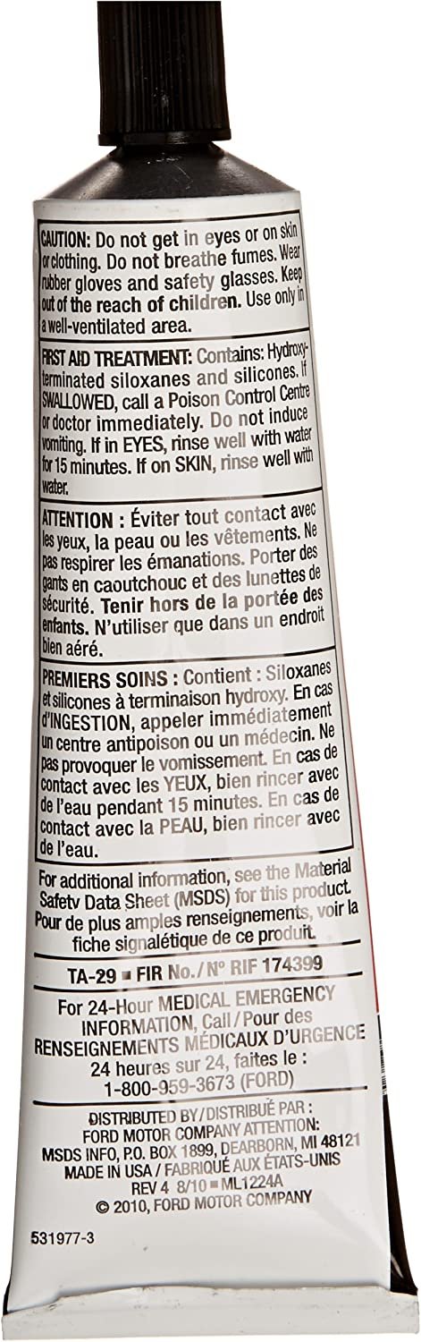 Motorcraft Fluid TA-29 Ultra Silicone Sealant - 2.4 oz.