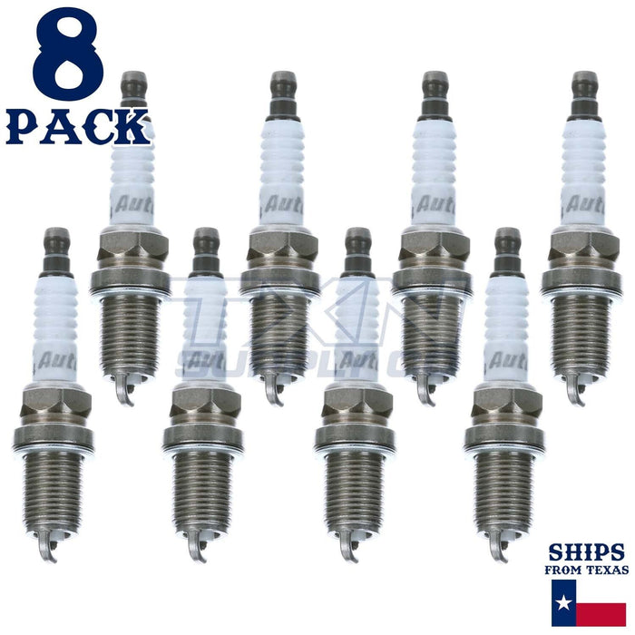 8 Pack Autolite APP3924 Double Platinum Spark Plugs ps