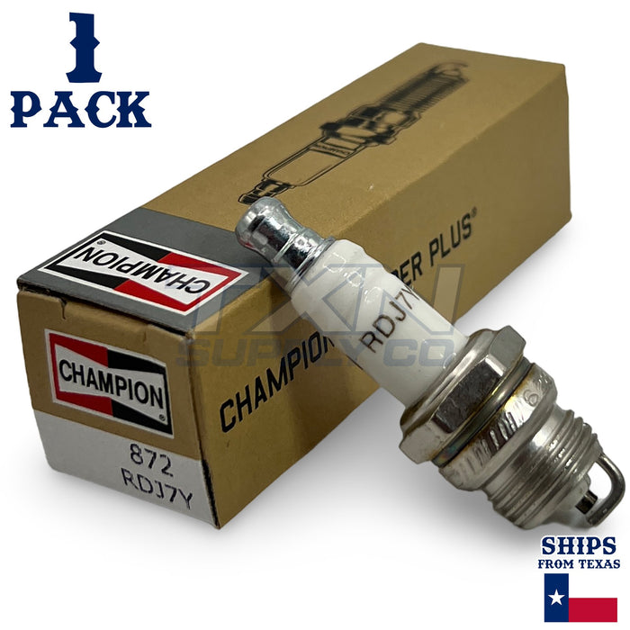 Champion 872 Copper Plus Spark Plug RDJ7Y - 1 Pack