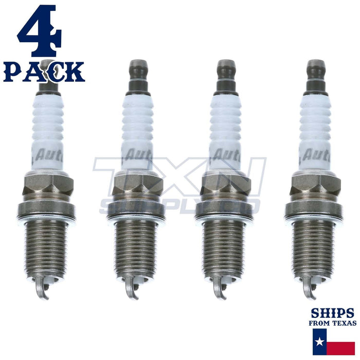 4 Pack Autolite APP3924 Double Platinum Spark Plugs ps