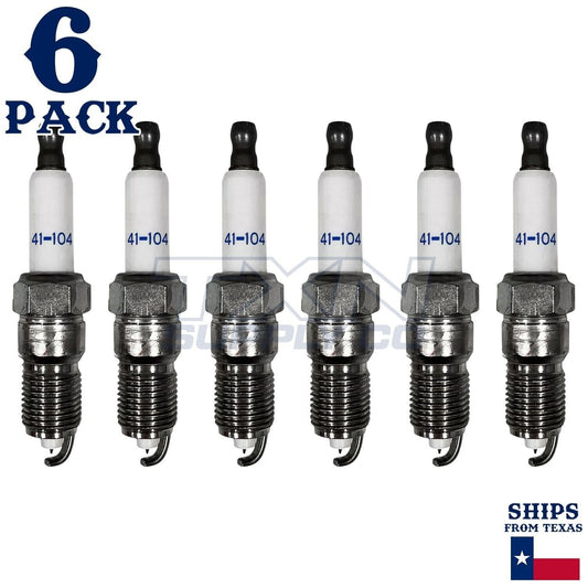 6 Pack Genuine GM ACDelco Iridium Spark Plugs 41-104 ps