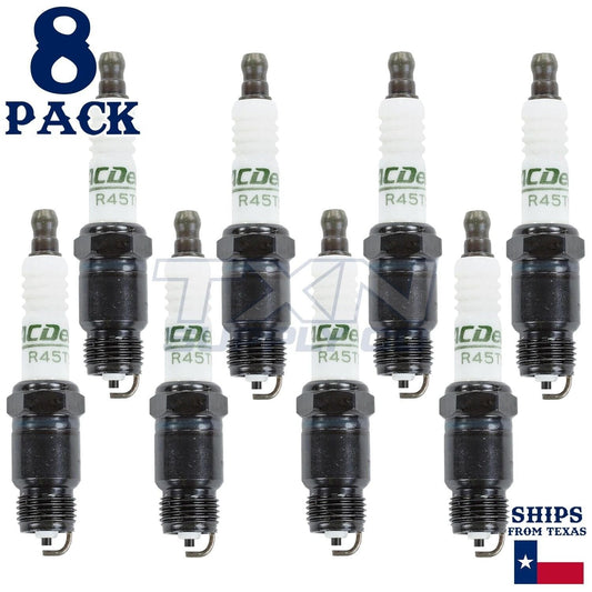 ACDelco R45TS Copper Spark Plug - 8 Pack - 19354415 GM OEM