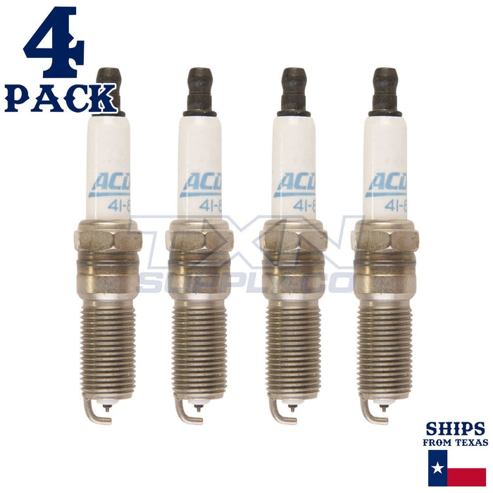 4 Pack ACDelco 41-834 Double Platinum Spark Plugs ps