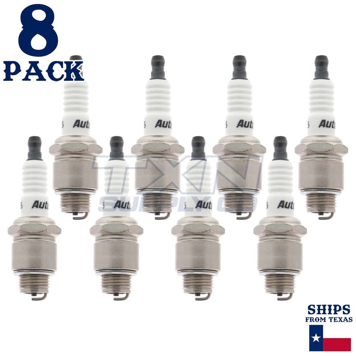 8 Pack Autolite 295 Copper Core Spark Plugs ps