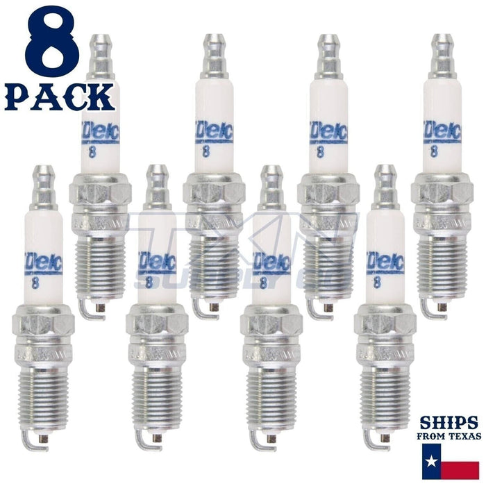 8 Pack ACDelco Platinum Spark Plugs 1982-1983 for Cadillac Deville 4.1L ps