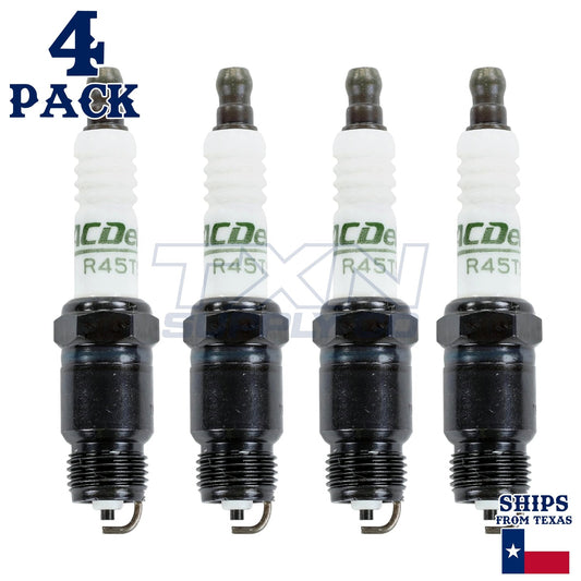 ACDelco R45TS Copper Spark Plug - 4 Pack - 19354415 GM OEM