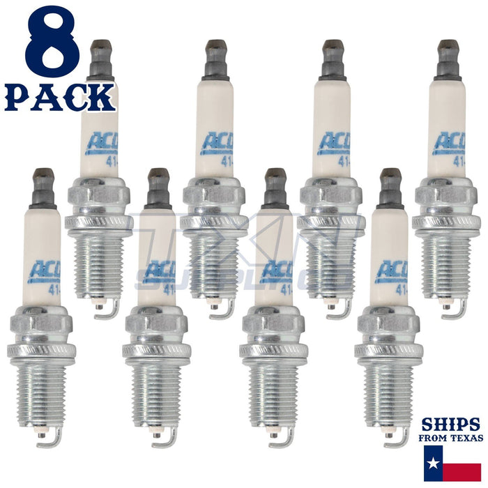 8 Pack ACDelco Double Platinum Spark Plugs 2002-2007 for Jaguar XK8 4.0L ps