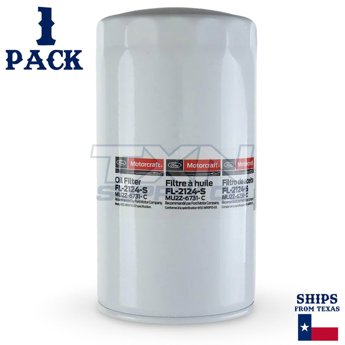 2011-2024 6.7L Ford Powerstroke OEM Motorcraft Oil Filter FL-2124-S MU2Z-6731-C