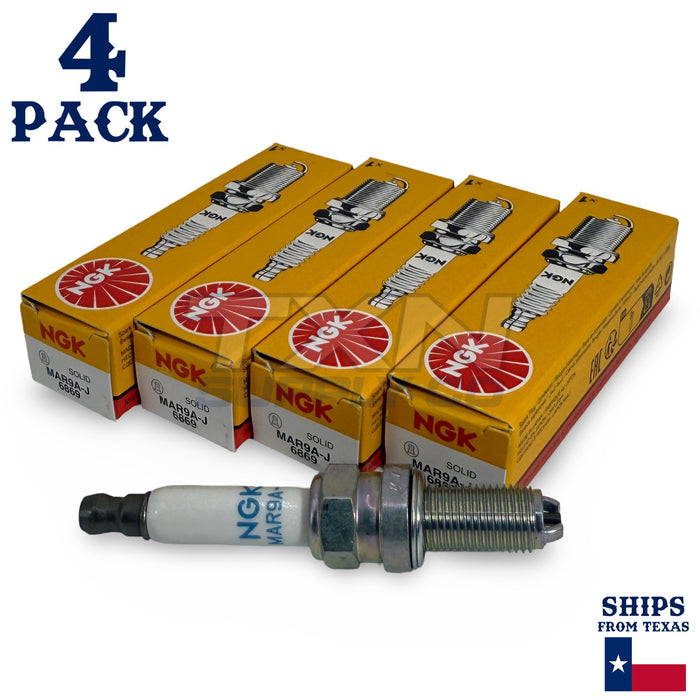 NGK 6869 Spark Plug MAR9A-J - 4 Pack