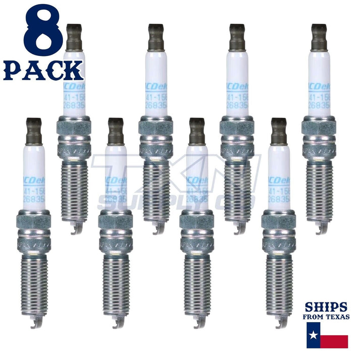 8 Pack Genuine GM ACDelco Iridium Spark Plugs 41-156 ps