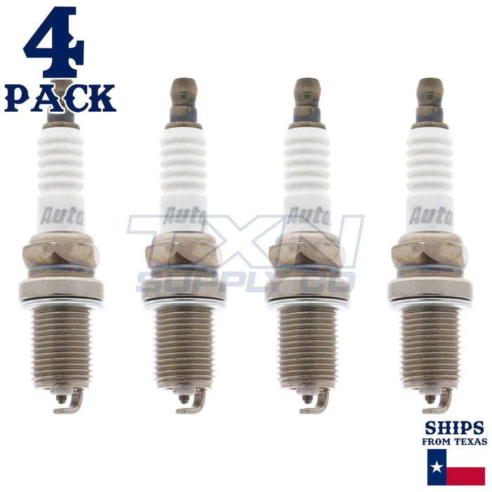 4 Pack Autolite APP3926 Double Platinum Spark Plugs ps