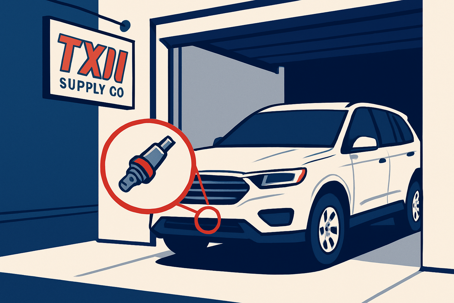 Signs Your Oxygen Sensor Is Bad (And What Happens If You Ignore It) — Texan Supply original illustration