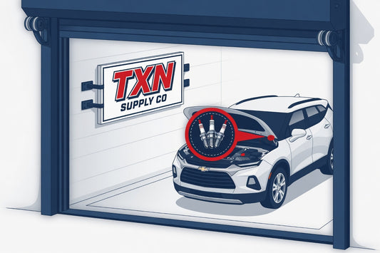 Chevy Blazer Misfire Symptoms: Could Spark Plugs Be the Cause? — Texan Supply original illustration