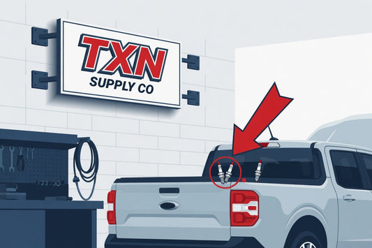 How Often to Change Spark Plugs on a Ford Maverick — Texan Supply original illustration