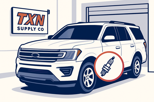 Ford Expedition Spark Plug Replacement Guide: What to Use and When — Texan Supply original illustration
