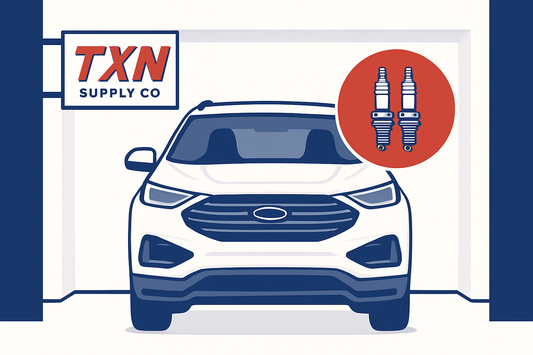 How Often to Change Spark Plugs on a Ford Edge — Texan Supply original illustration