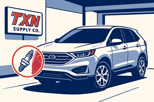 Ford Edge Spark Plug Replacement Guide: What to Use and When — Texan Supply original illustration
