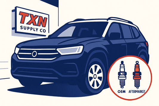 OEM vs Aftermarket Spark Plugs: Which Should You Choose? — Texan Supply original illustration